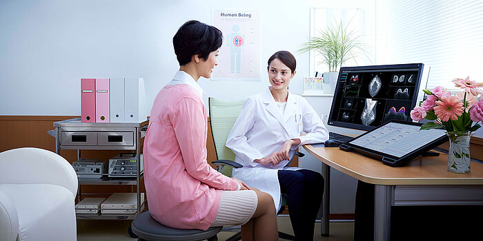 Mammografie-Monitore